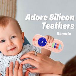Adore Set Of 2 Tusk Pro Silicon Teether - Remote Theme image 4