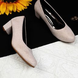 Commander Shoes Women Block Heel Pumps-35