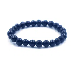 Divine souvenirs Unisex Agate Beaded Elasticated Bracelet-38