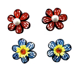 Designers Collection Women Red Earrings-picture-32