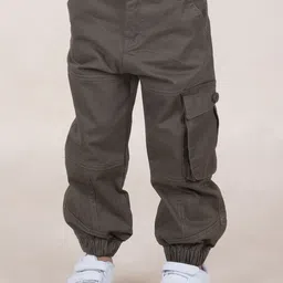 KiddoPanti Boys Smart Cargos Trousers-picture-43