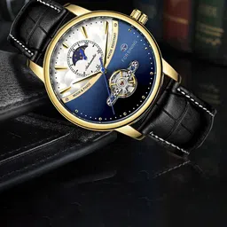 FORSINING Men Dial & Leather Straps Analogue Watch FSG8179M3G4-image-68