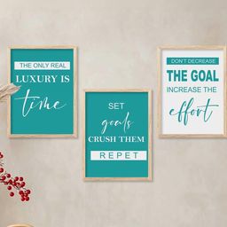 Motivational Wall Art With Frame Home Decor Wall Painting For Living Room Office Bedroom-image-108