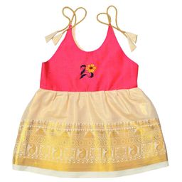 BAESD Infant Girls Kerala Kasavu Dress-picture-38