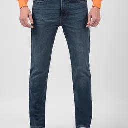 Numero Uno Men Slim Fit Light Fade Stretchable Jeans-image-42