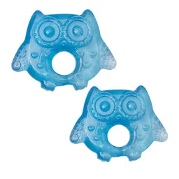 Adore Set Of 2 Luscious Water Filled Eva Teethers- Blue-47