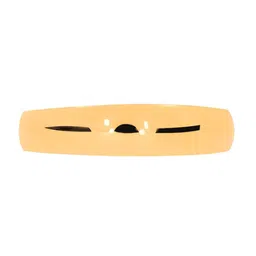 BHIMA 22K BIS Hallmark 916 Purity Yellow Gold Plain Ring-image-48