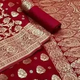 KALINI Woven Design Zari Pure Silk Saree image 2