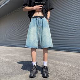 StyleCast Men Cotton Loose Fit Denim Shorts-image-60