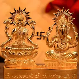 Aura Gold-Toned Religious Idol Showpiece-image-75