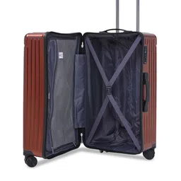SWISS MILITARY Set Of 2 Textured Cuboid Hard-Sided Trolley Bag image 3