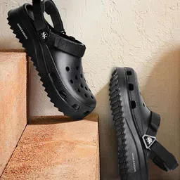 MONKS & KNIGHTS Men Self Design Lightweight Flexible Clogs-picture-10