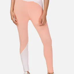 Wearjukebox Women Power Flow Colourblocked High-Rise Tights-picture-27