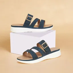 Forever Glam by Pantaloons Women Open Toe Flats with Buckles-image-63