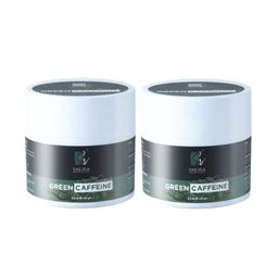 SNEIRA Set Of 2 Green Caffeine Scrub With Vitamin E - 100g Each image 1