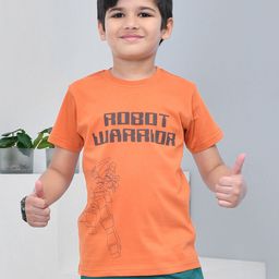 YOUMAA Boys Bio Finish Graphic Printed Round Neck Cotton T-shirt-image-60