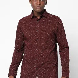 The Collection Classic Floral Printed Regular Fit Cotton Casual Shirt-image-64