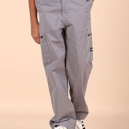 V-Mart Boys Regular Fit Mid-Rise Cargos Trousers-picture-16