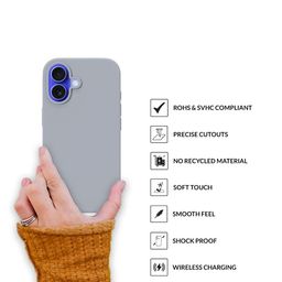 SPRIG Solid Printed iPhone 16 Plus Bumper Case Mobile Accessories image 3