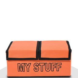 Kuber Industries Orange Set of 2 Regular Multi-Utility Organisers image 2
