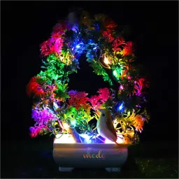 Artificial Bonsoi Tree with Sparrow for Living Room Decor with LED Light Bonsai Wild Artificial Plantwith Pot-20