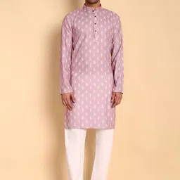 Vardha Ethnic Motifs Printed Regular Cotton Straight Kurta-picture-10