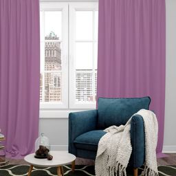 Parda Online Pink Black Out Window Curtain-image-40