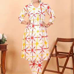 Vvlpf Women Solid Cotton Blend Kurta Sets-picture-20