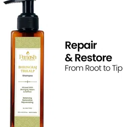 PANASH Bringraj Trikalp Balancing Restorative & Rejuvenating Shampoo- 200ml image 2
