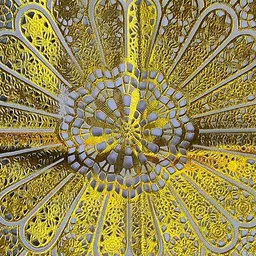 Kuber Industries Grey Floral Printed Table Runner image 3