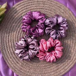UMAHI Unisex Set of 4 Ponytail Holders-0
