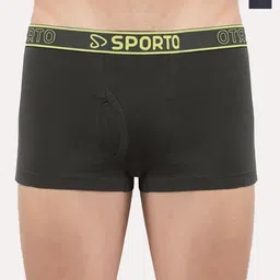 Sporto by Macho Pack Of 2 Super Combed Cotton Breathability Trunk-picture-16