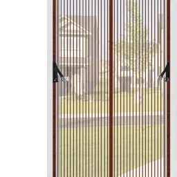 100 cm (3 ft) Polyester Semi Transparent Door Curtain Single Curtain-image-55