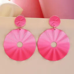Bohey by KARATCART Contemporary Drop Earrings-9