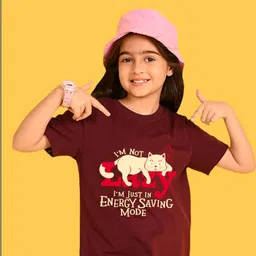 NUSYL Girls Printed T-shirt-14