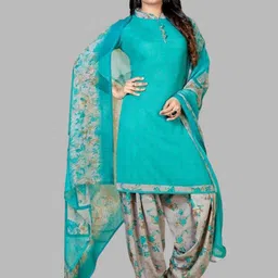 SIMPLYETHNIC Floral Printed Unstitched Dress Material-picture-24
