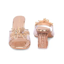 CLOG LONDON Embellished Block Heels Sandals image 5