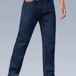 Stylecast X Kotty Men Relaxed Fit Mid-Rise Stretchable Jeans-image-6