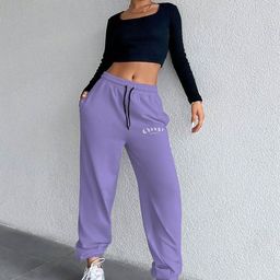 TABADTOD Women Striped Relaxed Loose Fit Easy Wash Trousers-image-36