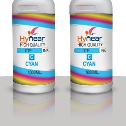 HYNEAR High Quality DTF Pigment Ink 1ltr. For All Direct to Film(DTF)PrintersL805/L1800 Cyan Ink Bottle-0