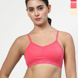 LILY Women Pack of 3 Full Coverage Non-Wired and Non Padded Bra-picture-12