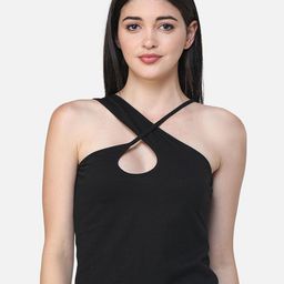 Moda Rapido Women Halter Neck Cotton Top-image-25