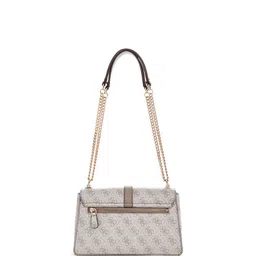 GUESS Printed PU Structured Shoulder Bag with Quilted image 5