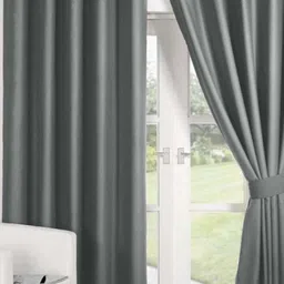 BELLA TRUE Grey 4 Pieces Door Curtains-image-26