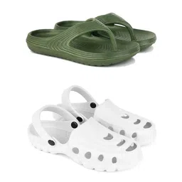 DRACKFOOT Men Pack Of 2 Flip Flops-picture-11