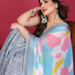 Anouk Abstract Printed Saree image 3