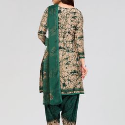 Unstitched Printed Cotton Blend Kurta & Patiyala Dress Material with Dupatta-image-62