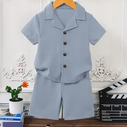 YK Boys Shirt with Shorts-image-96