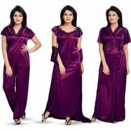 UWNAQA Maxi Wrap Nightdress-image-99