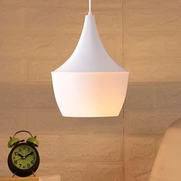 GAUVIK White Aluminium Ceiling Lamp-35